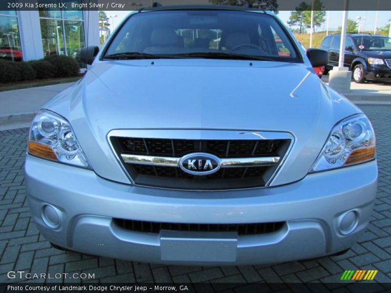Bright Silver / Gray 2009 Kia Sorento LX