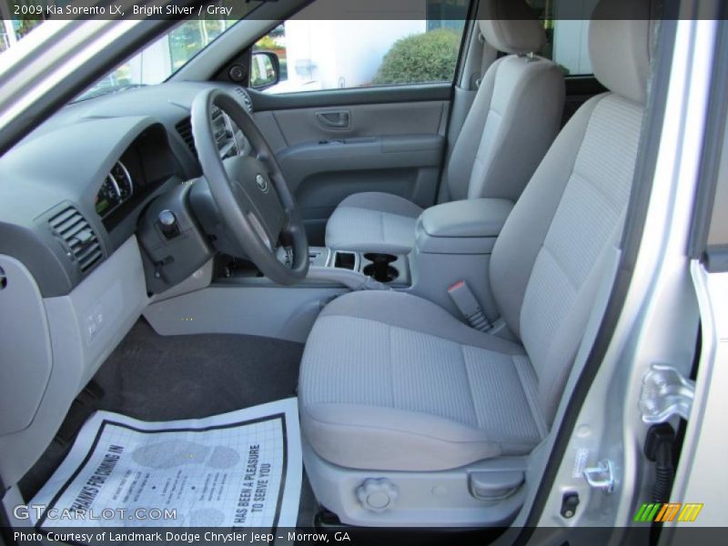 Bright Silver / Gray 2009 Kia Sorento LX