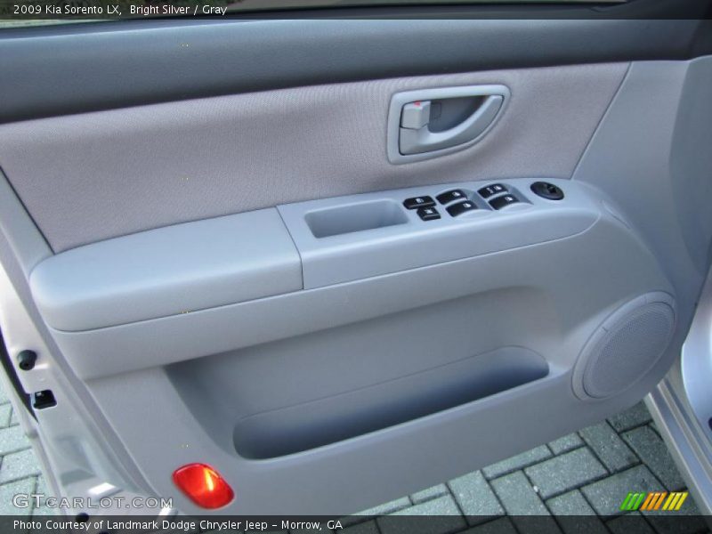 Bright Silver / Gray 2009 Kia Sorento LX