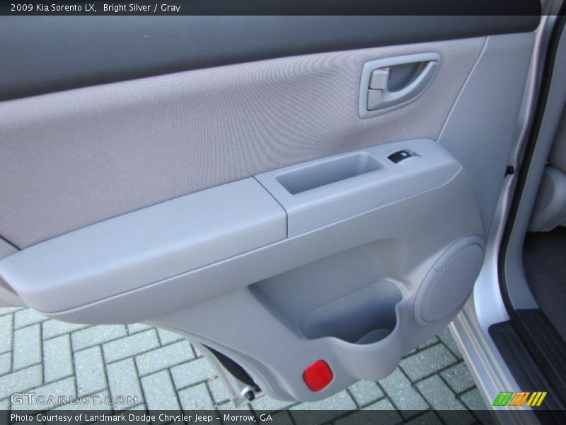 Bright Silver / Gray 2009 Kia Sorento LX