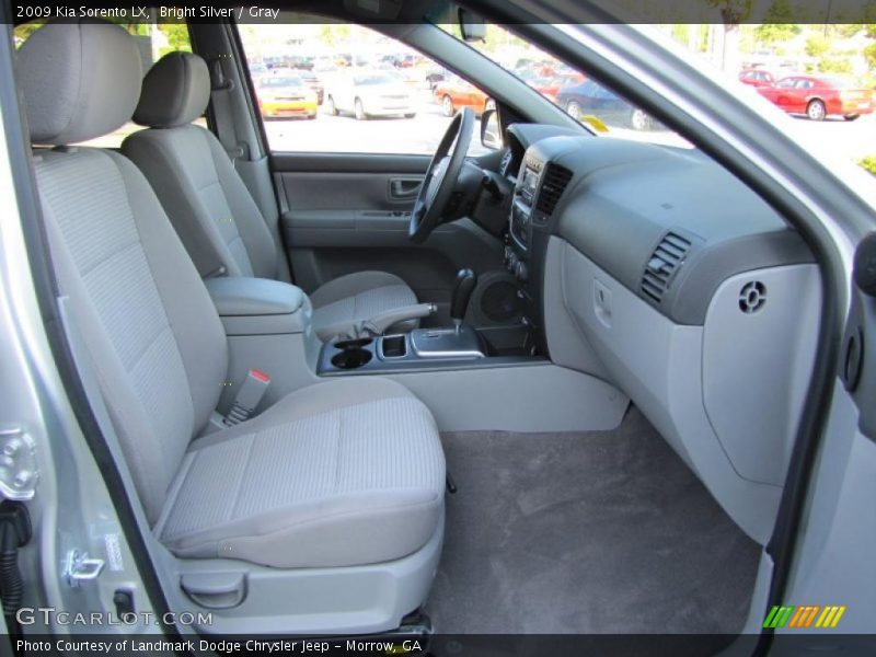 Bright Silver / Gray 2009 Kia Sorento LX