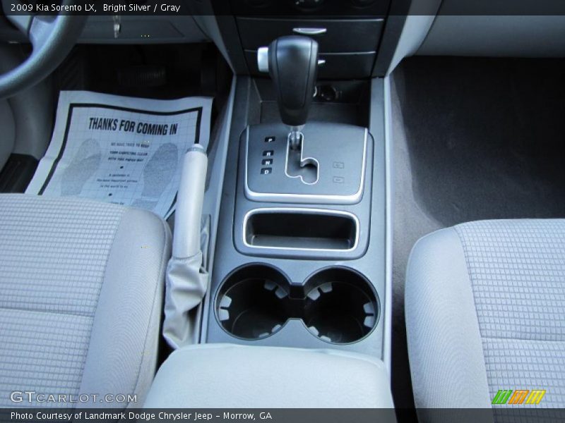 Bright Silver / Gray 2009 Kia Sorento LX