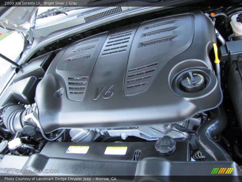 Bright Silver / Gray 2009 Kia Sorento LX