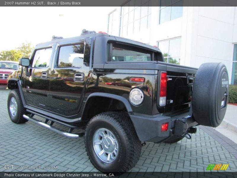 Black / Ebony Black 2007 Hummer H2 SUT
