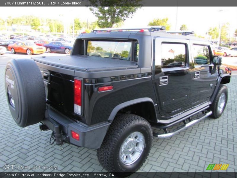 Black / Ebony Black 2007 Hummer H2 SUT