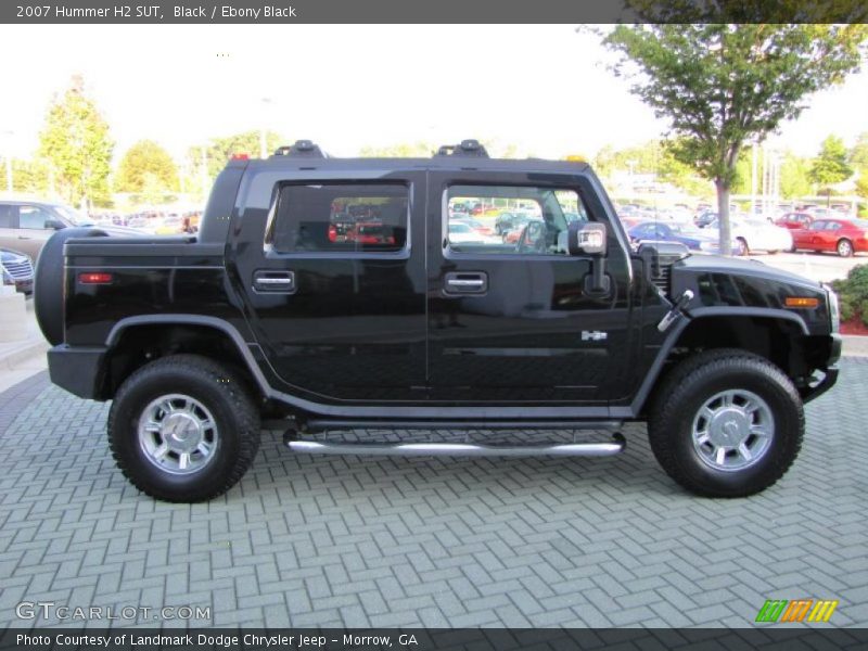 Black / Ebony Black 2007 Hummer H2 SUT