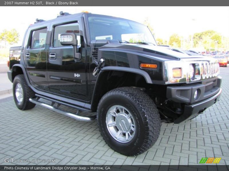 Black / Ebony Black 2007 Hummer H2 SUT