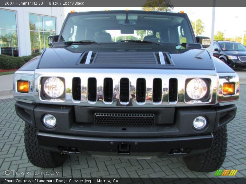 Black / Ebony Black 2007 Hummer H2 SUT