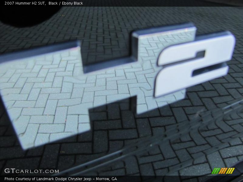 Black / Ebony Black 2007 Hummer H2 SUT