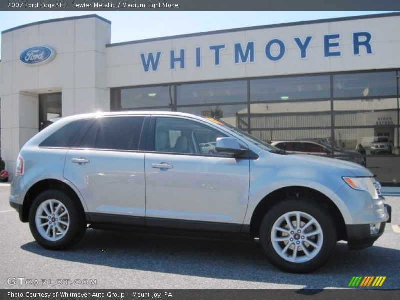 Pewter Metallic / Medium Light Stone 2007 Ford Edge SEL