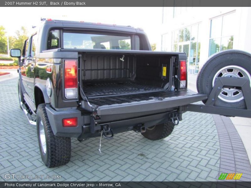 Black / Ebony Black 2007 Hummer H2 SUT