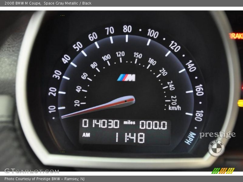 Space Gray Metallic / Black 2008 BMW M Coupe