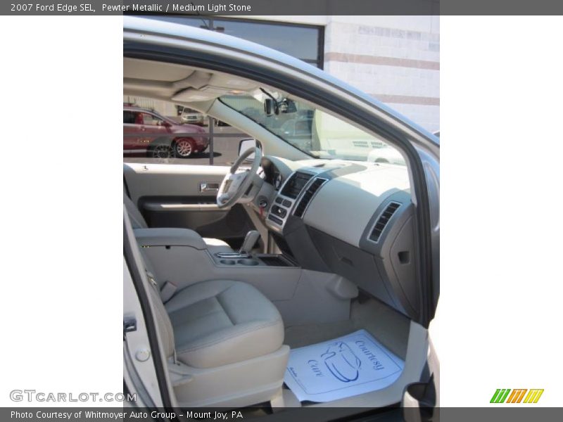 Pewter Metallic / Medium Light Stone 2007 Ford Edge SEL
