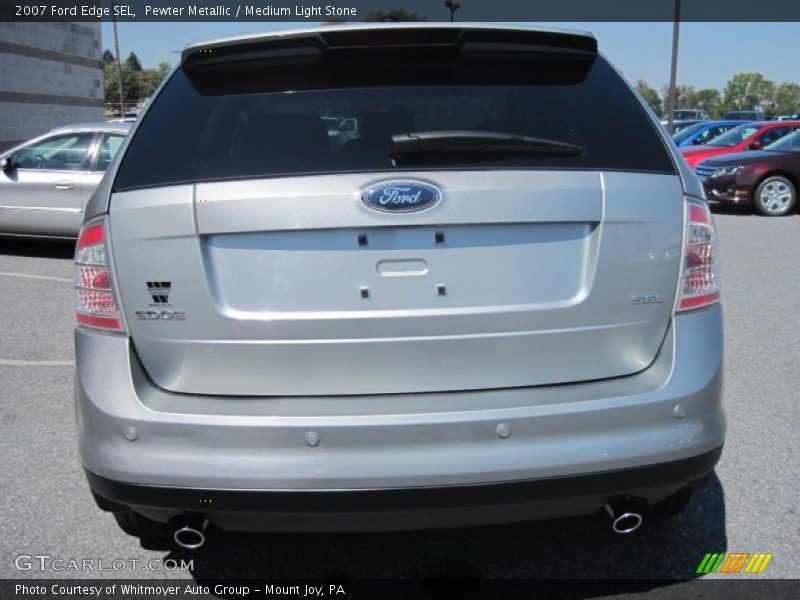 Pewter Metallic / Medium Light Stone 2007 Ford Edge SEL