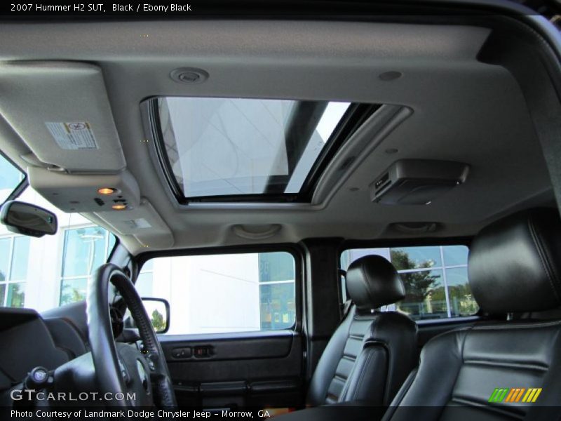 Black / Ebony Black 2007 Hummer H2 SUT