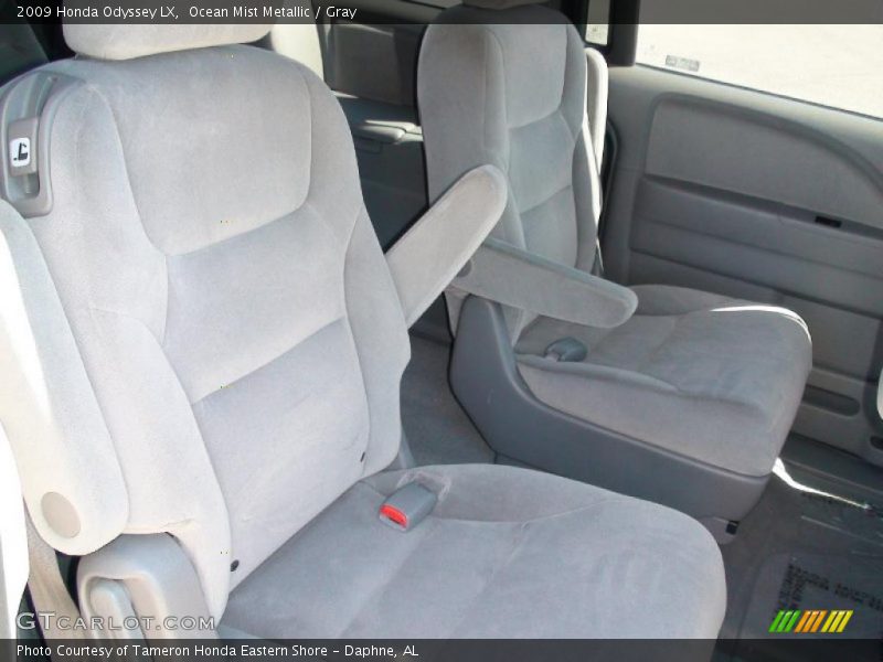 Ocean Mist Metallic / Gray 2009 Honda Odyssey LX