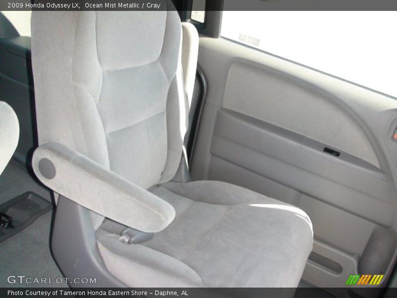 Ocean Mist Metallic / Gray 2009 Honda Odyssey LX