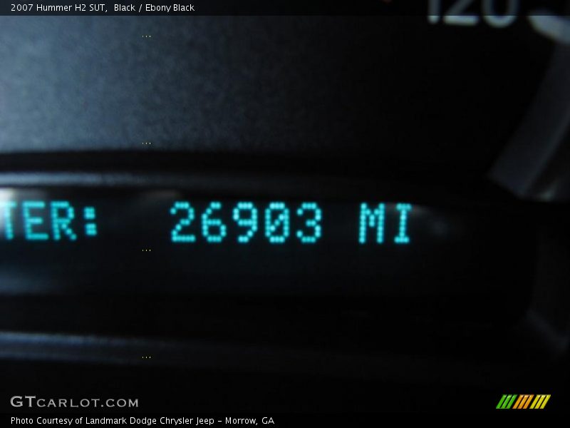 Black / Ebony Black 2007 Hummer H2 SUT