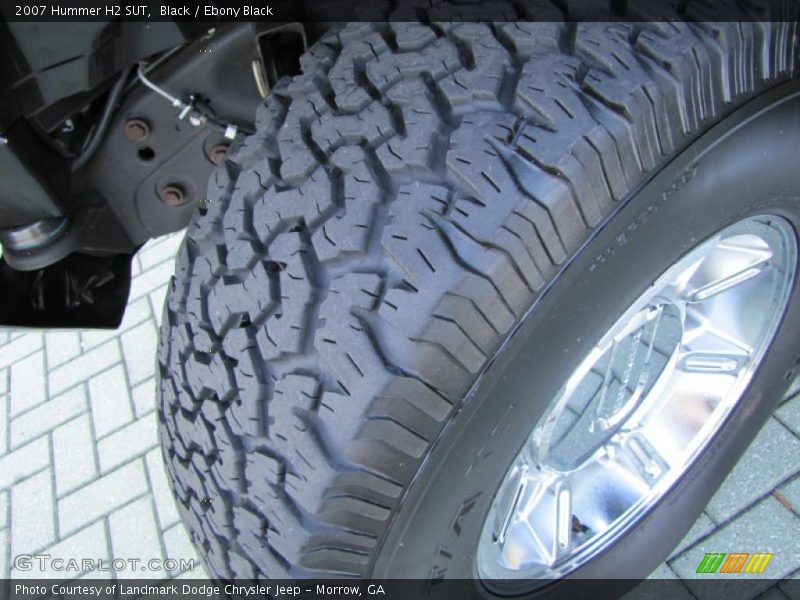 Black / Ebony Black 2007 Hummer H2 SUT