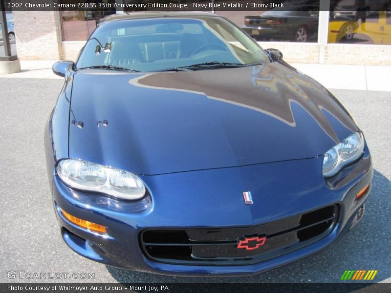 Navy Blue Metallic / Ebony Black 2002 Chevrolet Camaro Z28 SS 35th Anniversary Edition Coupe