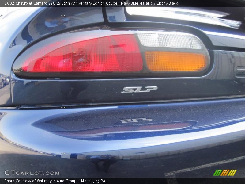 Navy Blue Metallic / Ebony Black 2002 Chevrolet Camaro Z28 SS 35th Anniversary Edition Coupe
