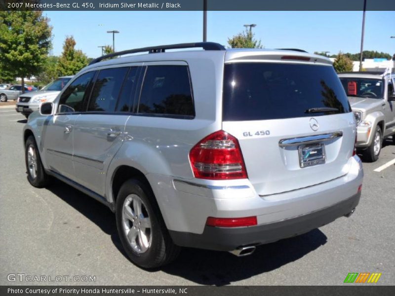 Iridium Silver Metallic / Black 2007 Mercedes-Benz GL 450