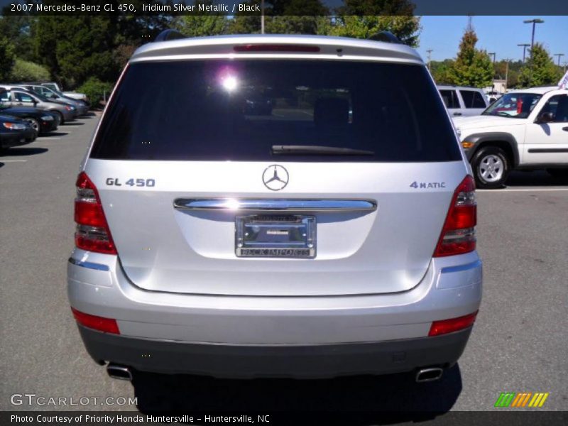 Iridium Silver Metallic / Black 2007 Mercedes-Benz GL 450