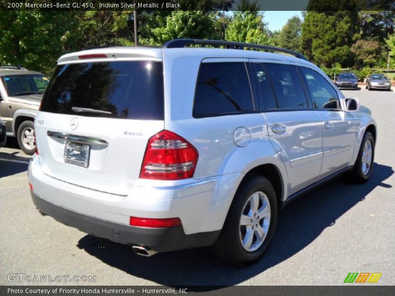 Iridium Silver Metallic / Black 2007 Mercedes-Benz GL 450