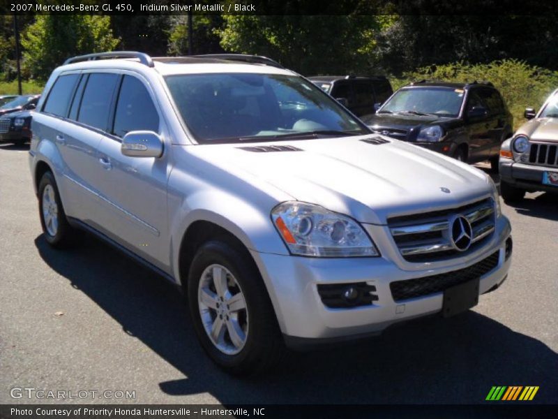 Iridium Silver Metallic / Black 2007 Mercedes-Benz GL 450