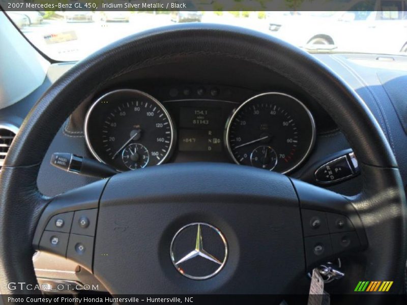 Iridium Silver Metallic / Black 2007 Mercedes-Benz GL 450