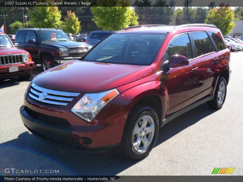 Garnet Metallic / Beige 2007 Suzuki XL7 Luxury