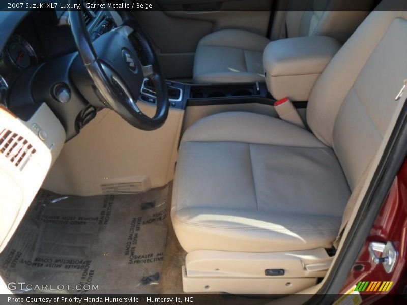 Garnet Metallic / Beige 2007 Suzuki XL7 Luxury