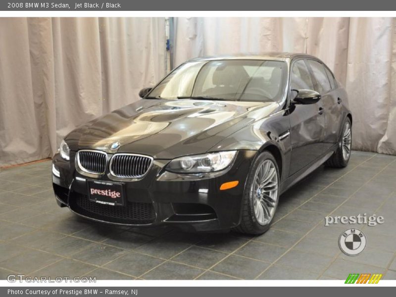 Jet Black / Black 2008 BMW M3 Sedan