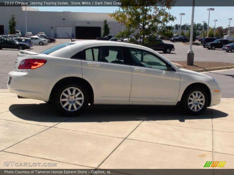 Stone White / Dark Slate Gray 2010 Chrysler Sebring Touring Sedan