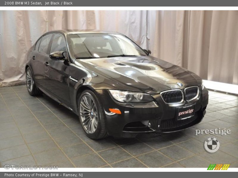 Jet Black / Black 2008 BMW M3 Sedan