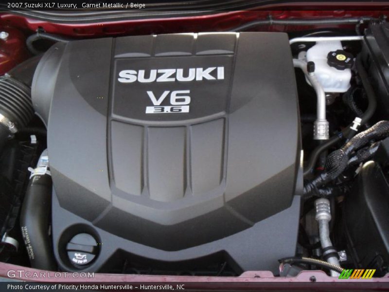 Garnet Metallic / Beige 2007 Suzuki XL7 Luxury