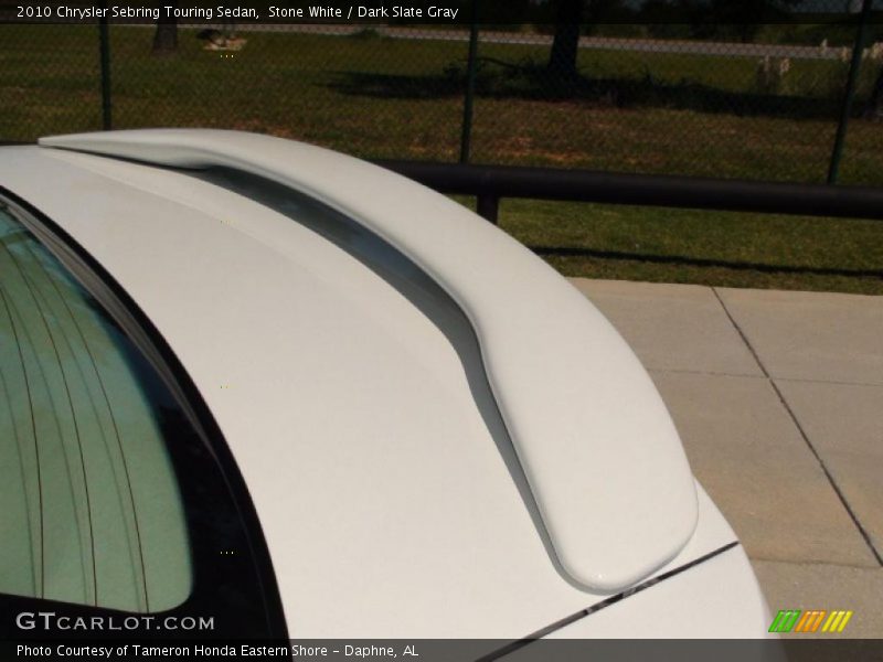 Stone White / Dark Slate Gray 2010 Chrysler Sebring Touring Sedan