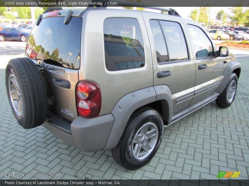 Light Khaki Metallic / Khaki 2006 Jeep Liberty Renegade 4x4