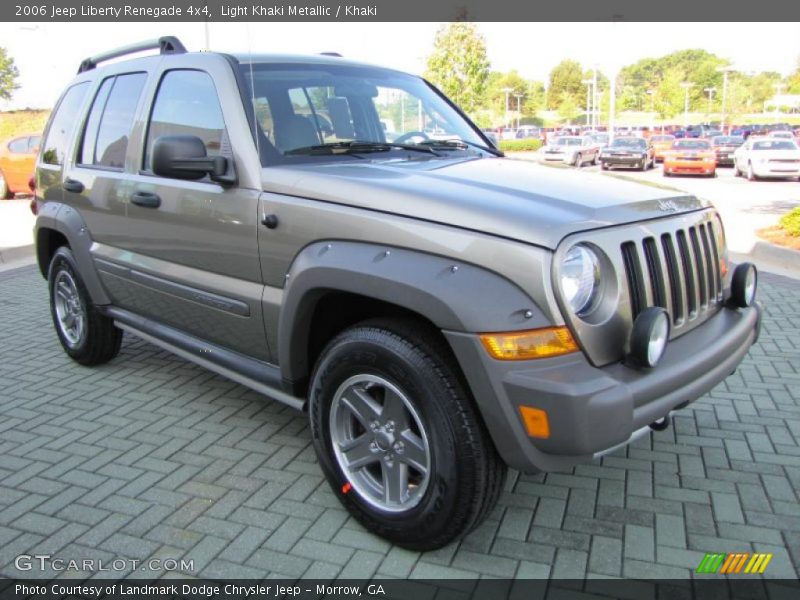 Light Khaki Metallic / Khaki 2006 Jeep Liberty Renegade 4x4