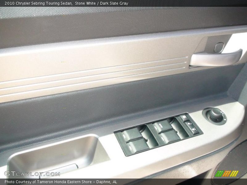 Stone White / Dark Slate Gray 2010 Chrysler Sebring Touring Sedan