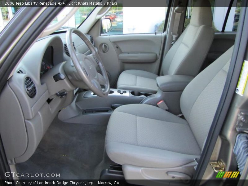 Light Khaki Metallic / Khaki 2006 Jeep Liberty Renegade 4x4