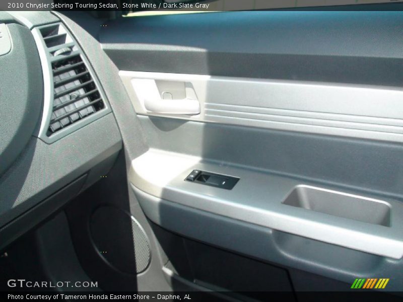 Stone White / Dark Slate Gray 2010 Chrysler Sebring Touring Sedan