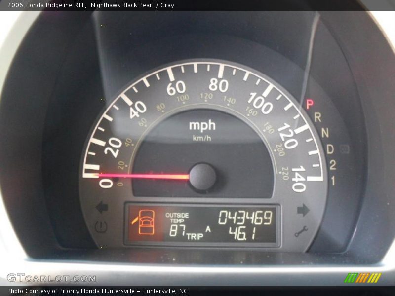 Nighthawk Black Pearl / Gray 2006 Honda Ridgeline RTL