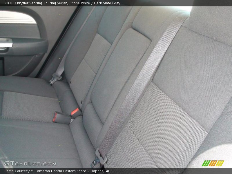Stone White / Dark Slate Gray 2010 Chrysler Sebring Touring Sedan