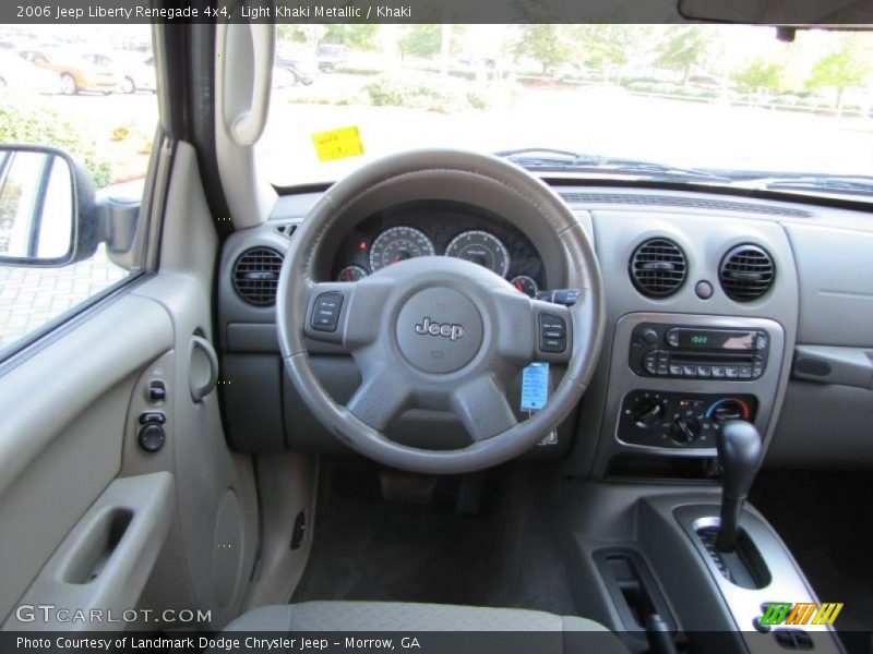 Light Khaki Metallic / Khaki 2006 Jeep Liberty Renegade 4x4
