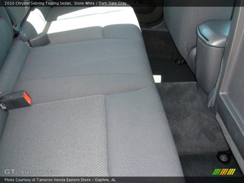 Stone White / Dark Slate Gray 2010 Chrysler Sebring Touring Sedan