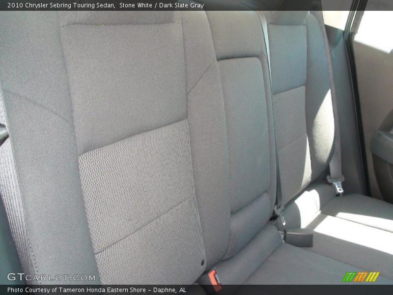 Stone White / Dark Slate Gray 2010 Chrysler Sebring Touring Sedan