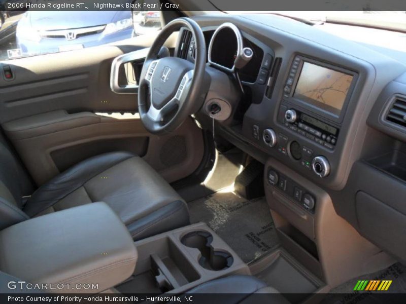 Nighthawk Black Pearl / Gray 2006 Honda Ridgeline RTL