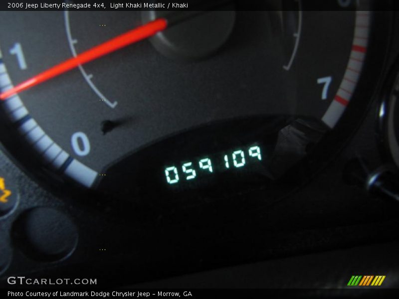 Light Khaki Metallic / Khaki 2006 Jeep Liberty Renegade 4x4
