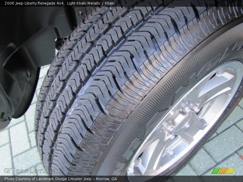 Light Khaki Metallic / Khaki 2006 Jeep Liberty Renegade 4x4